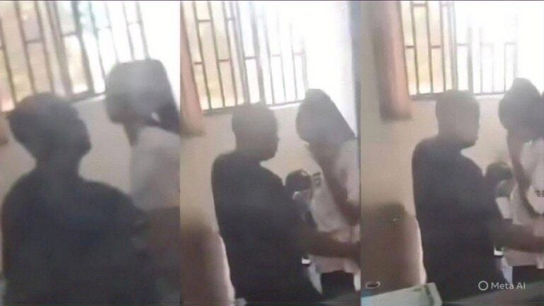 The new Lecturer with Student Video in his office