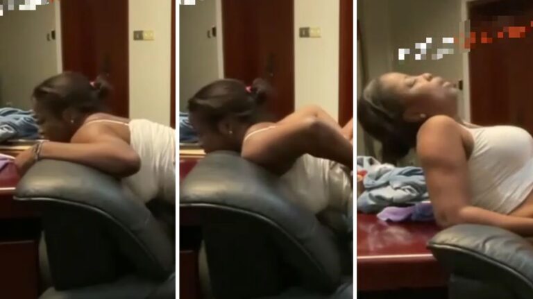 The big mama with the young boy office video