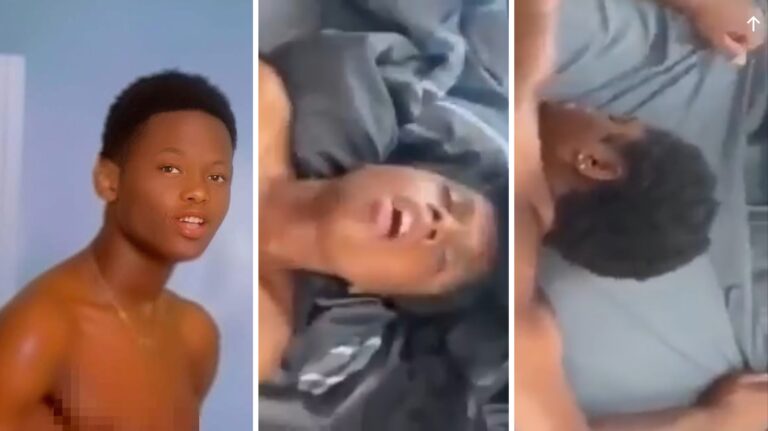 Another video of university boy with New Lady