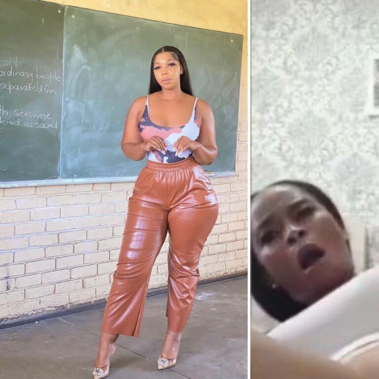 The South Africa’s teacher trending video