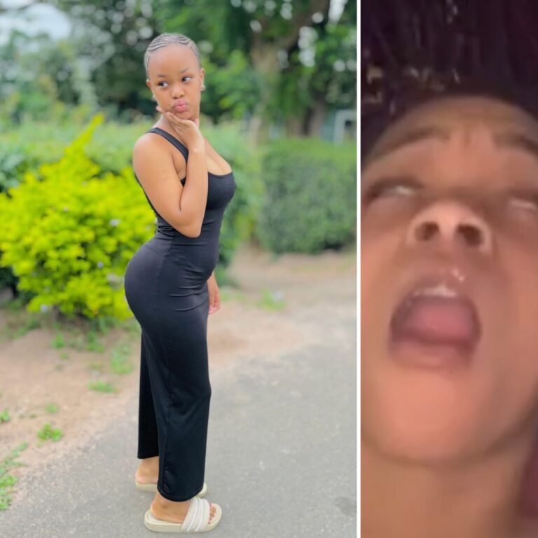 TikTok girl with boyfriend video