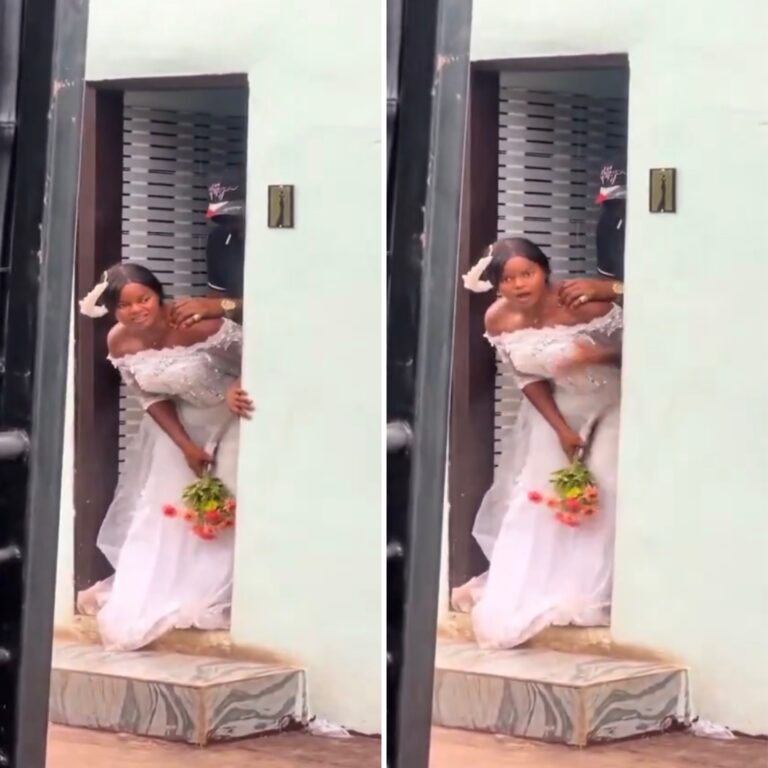 The bride trending video