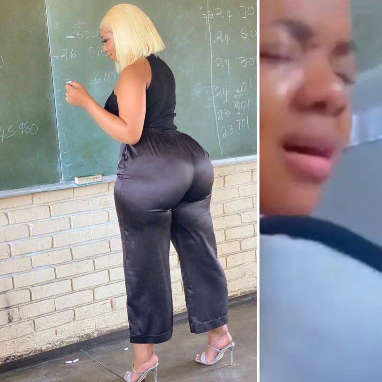 The South Africa’s teacher trending video