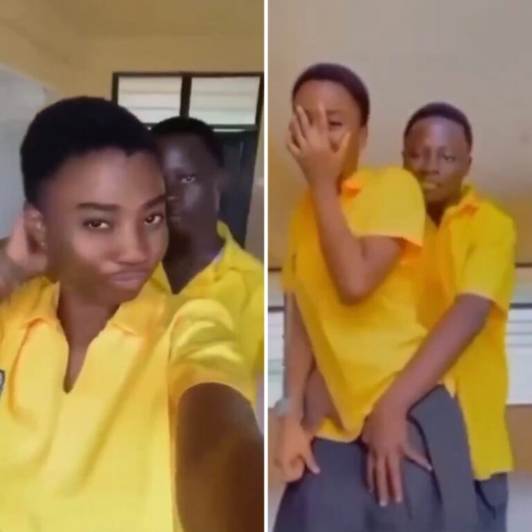 They were suspended after they did it in their class room